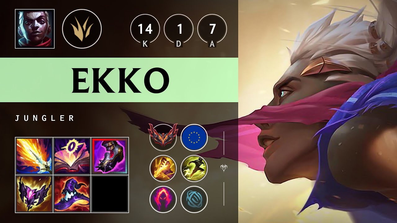 Ekko Jungle vs Viego - EUW Grandmaster Patch 25.S1.2