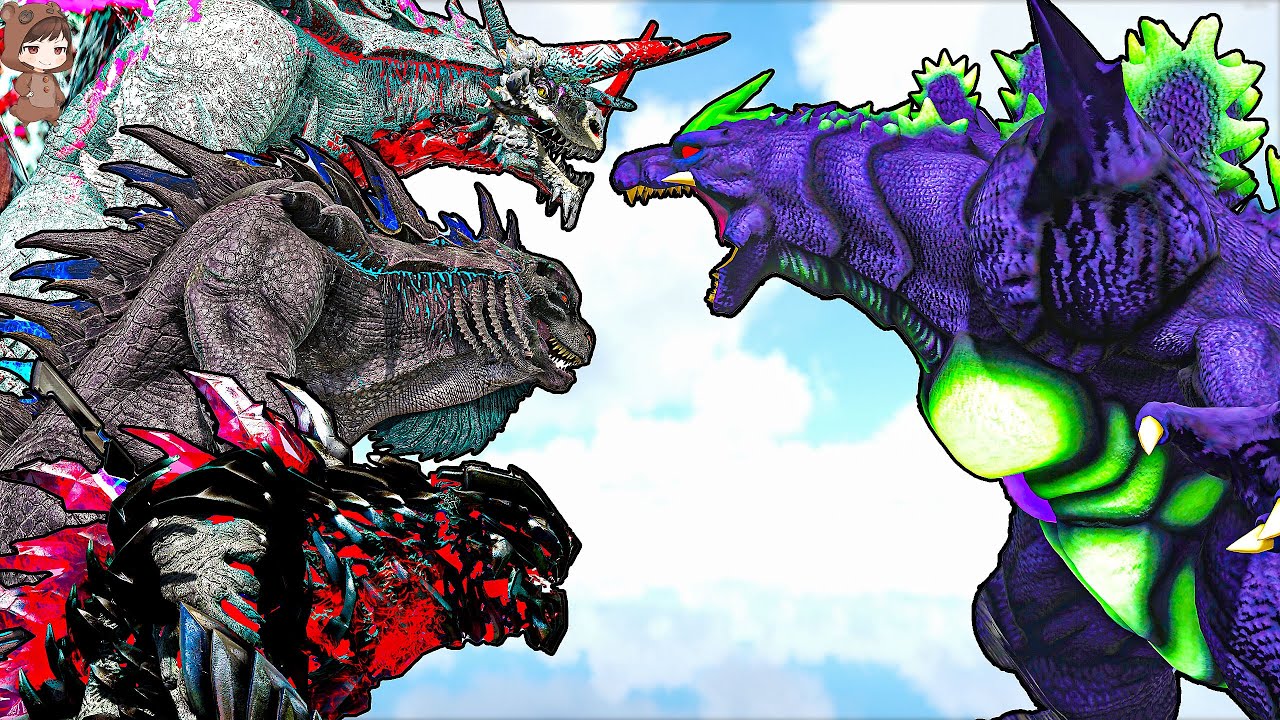 Super Godzilla VS Mod Bosses | ARK Mod Battle Ep.185