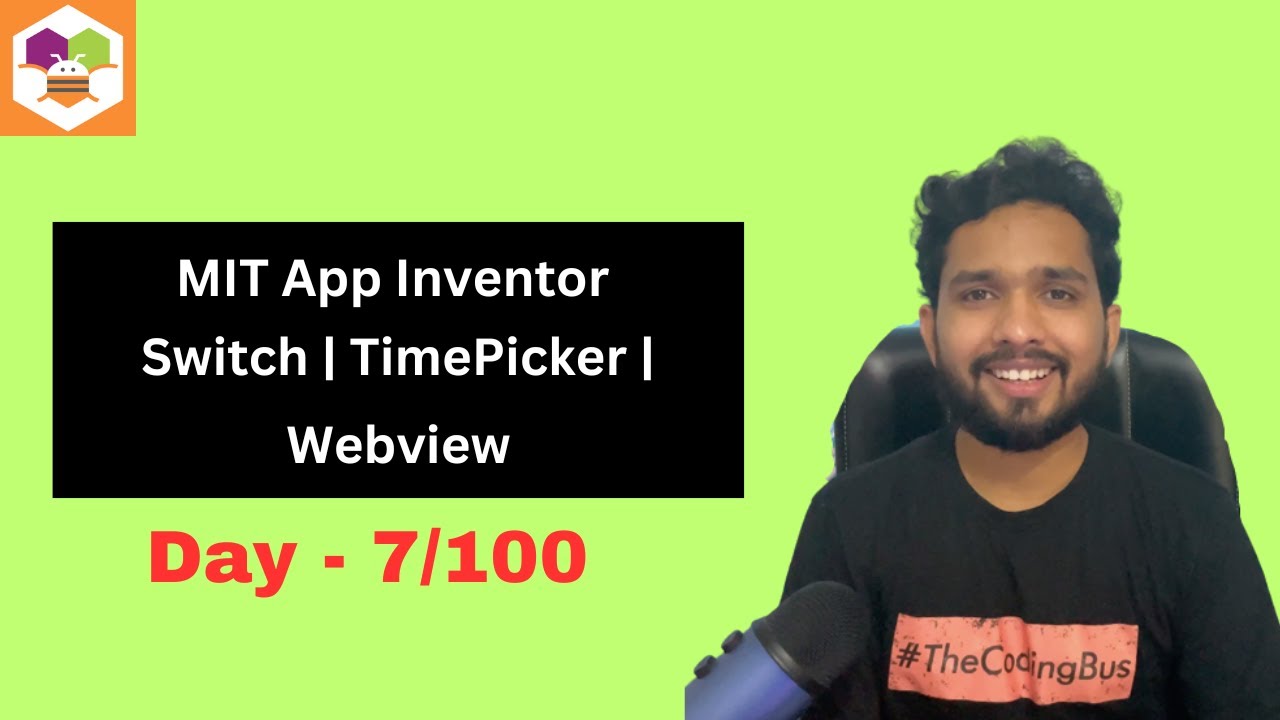 Как использовать Switch и Webview в MIT App Inventor | 7/100