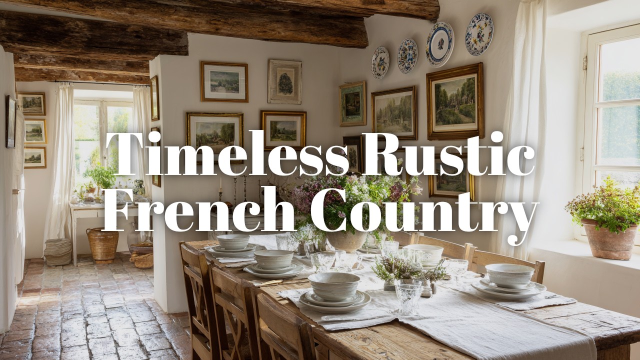 French Country Interior Design Ideas Inspired by Pierre Frey's Rustic Elegance