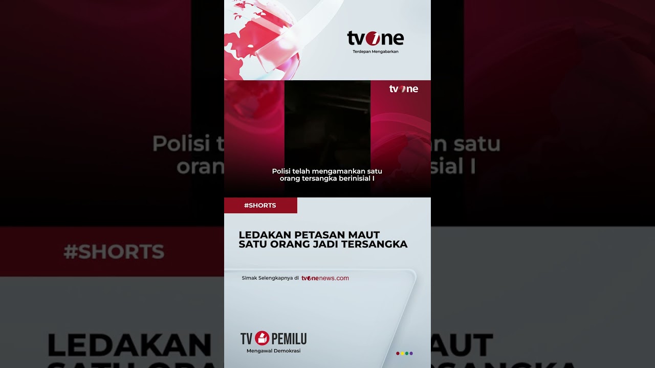 Bahan Petasan Meledak, 11 Rumah Hancur dan Satu Orang tewas #shorts #tvone #trending #news