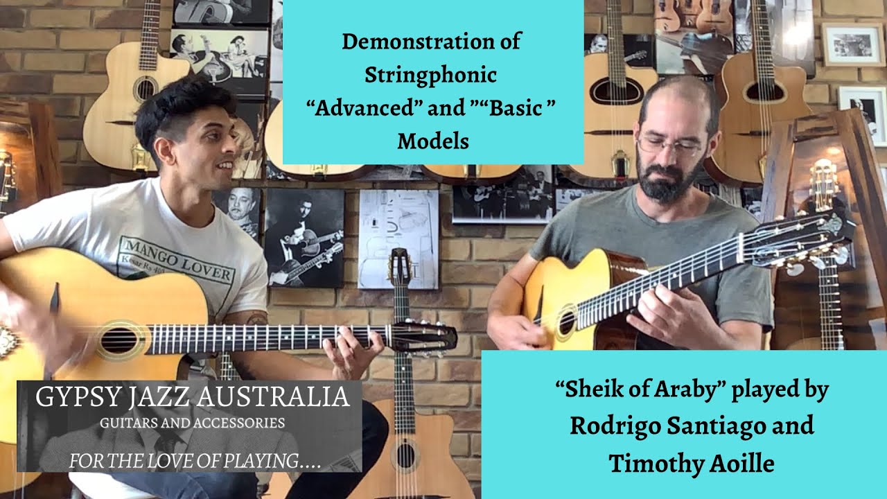 “Sheik of Araby” played by Timothee Aouille and Rodrigo Santiago