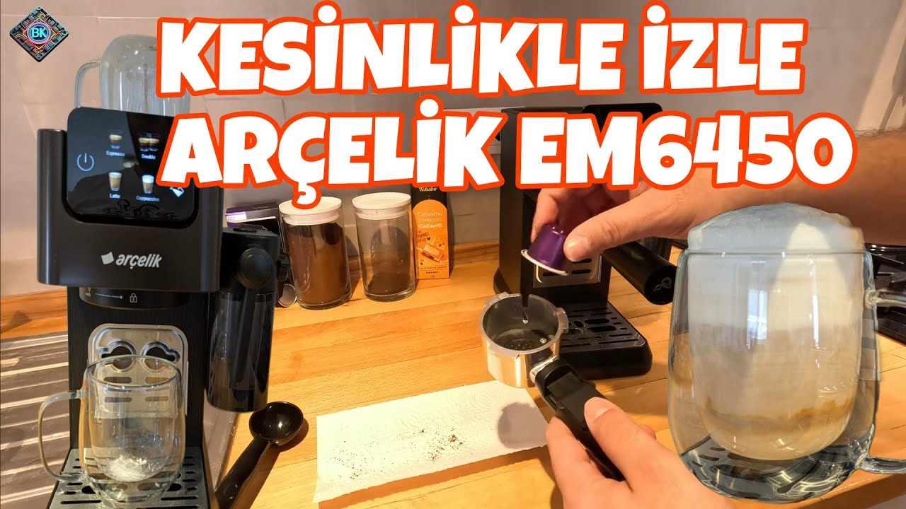 ARÇELİK EM 6450 IMPERIUM BARİSTA KAPSÜL İNCELEME