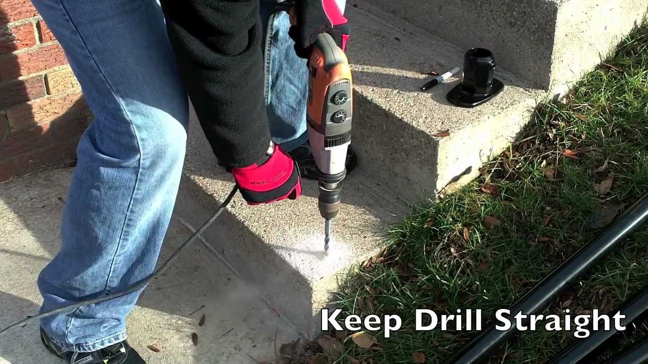 Simple Rail - Surface L160 - Handrail Installation