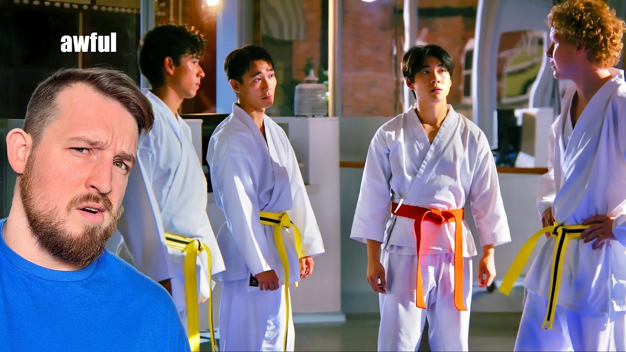 I found a Cobra Kai knockoff... (it’s bad)