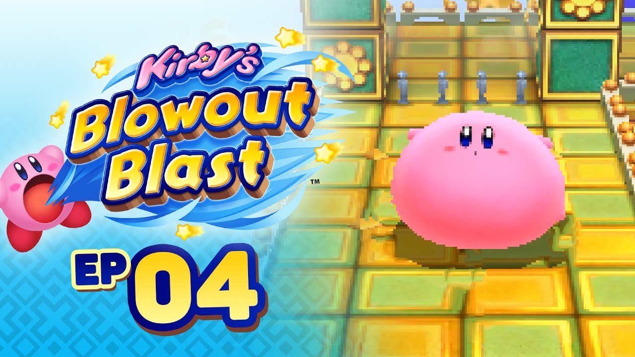 Kirby's Blowout Blast (ENGLISH) - Level 4: Kirby VS Kracko! | RasouliPlays