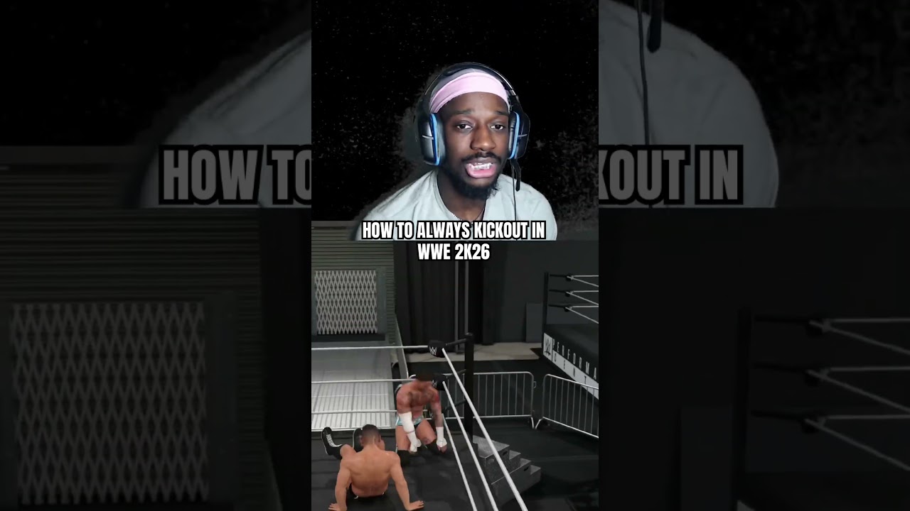 КАК ВСЕГДА ВЫРЫВАТЬСЯ ИЗ УДАРА В WWE 2K26 #wwe2k26 #wwegames #wwe2k #shorts