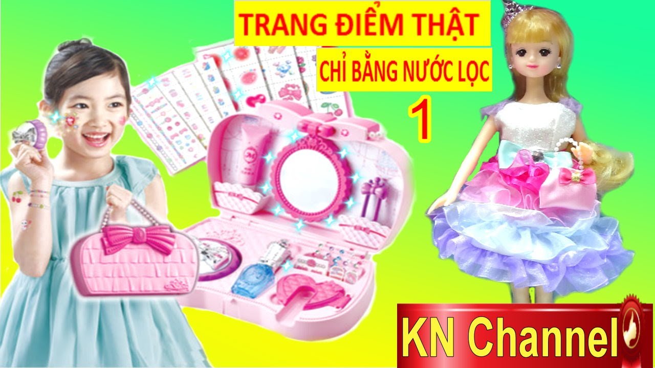 B&Eacute; NA TRANG ĐIỂM BẰNG NƯỚC ĐẸP TUYỆT TRẦN VỚI ĐỒ CHƠI H&Agrave;N QUỐC MIMI WORLD 미미월드
