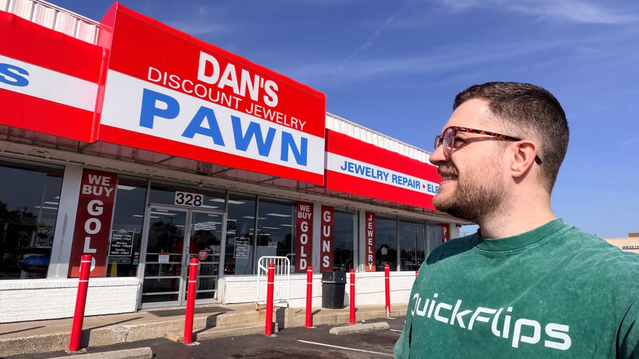 Hunting for Video Games to Resell Online