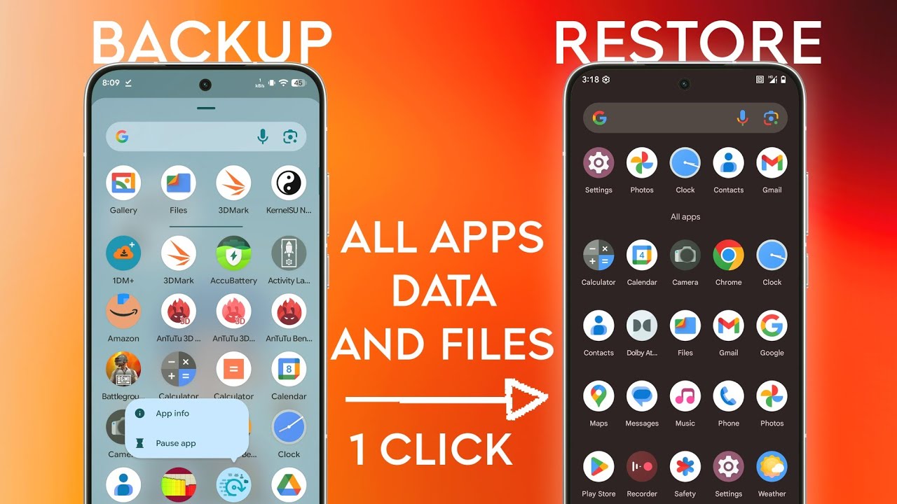 How to backup and restore app data and files from one ROM to another ROM