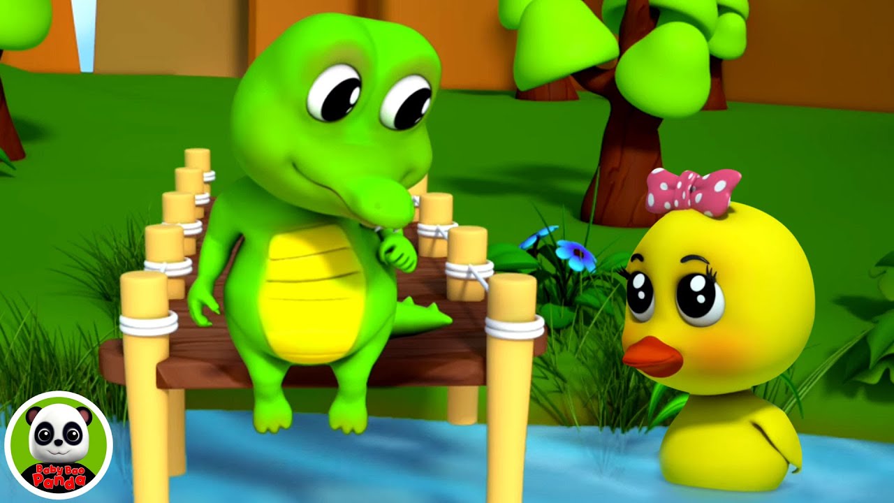 F&uuml;nf kleine Enten Lied mitsingen f&uuml;r Kinder Von Baby Bao Panda
