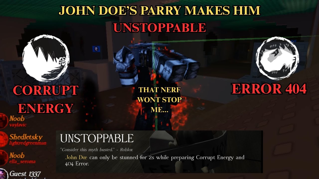 John Doe's PARRY Makes Him UNSTOPPABLE