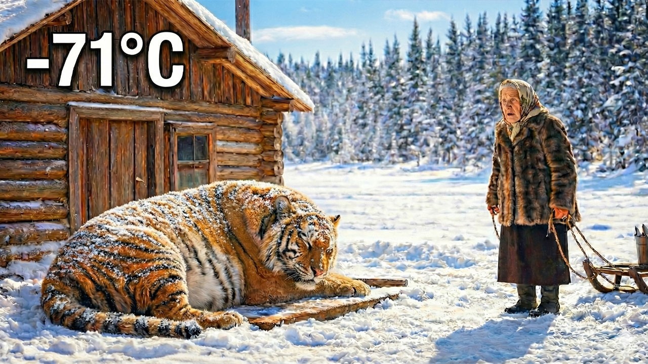 She Raised a Frozen Tiger Cub in −71°C Siberia… Years Later It Returned Pregnant to Her Door