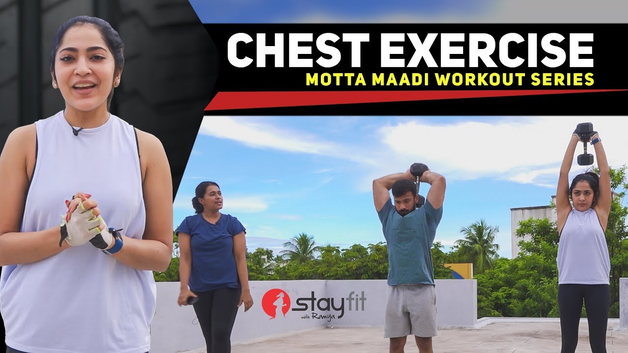 Motta Maadi Series - CHEST EXERCISE | Ramya