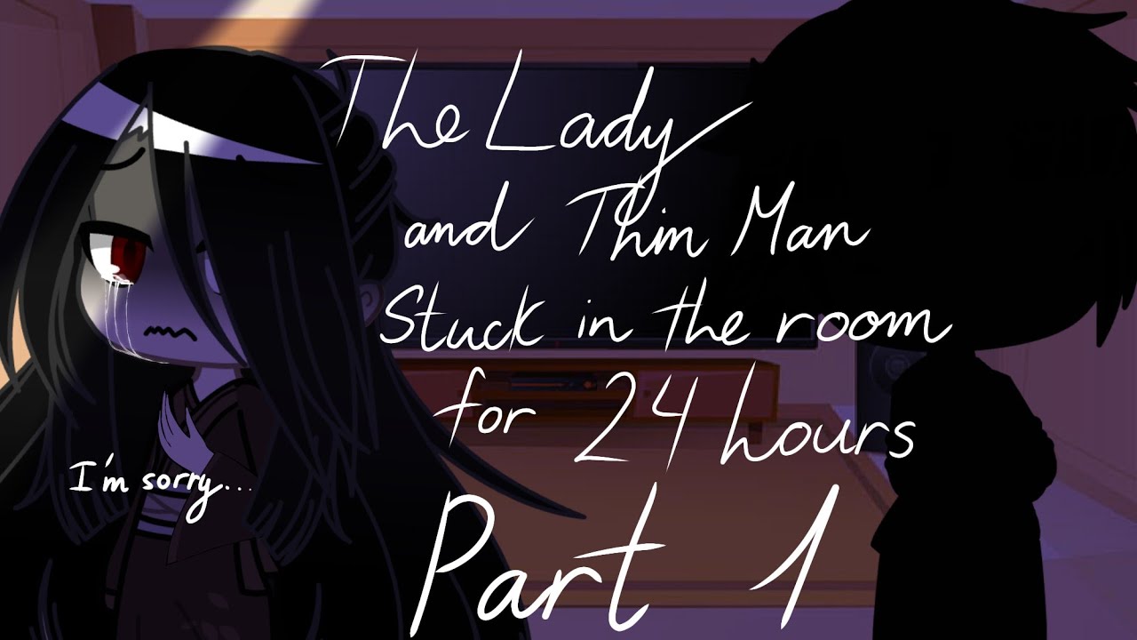 The Lady and Thin Man stuck in the room for 24 hours(Part 1)||ft. RariFruit(Description plz)
