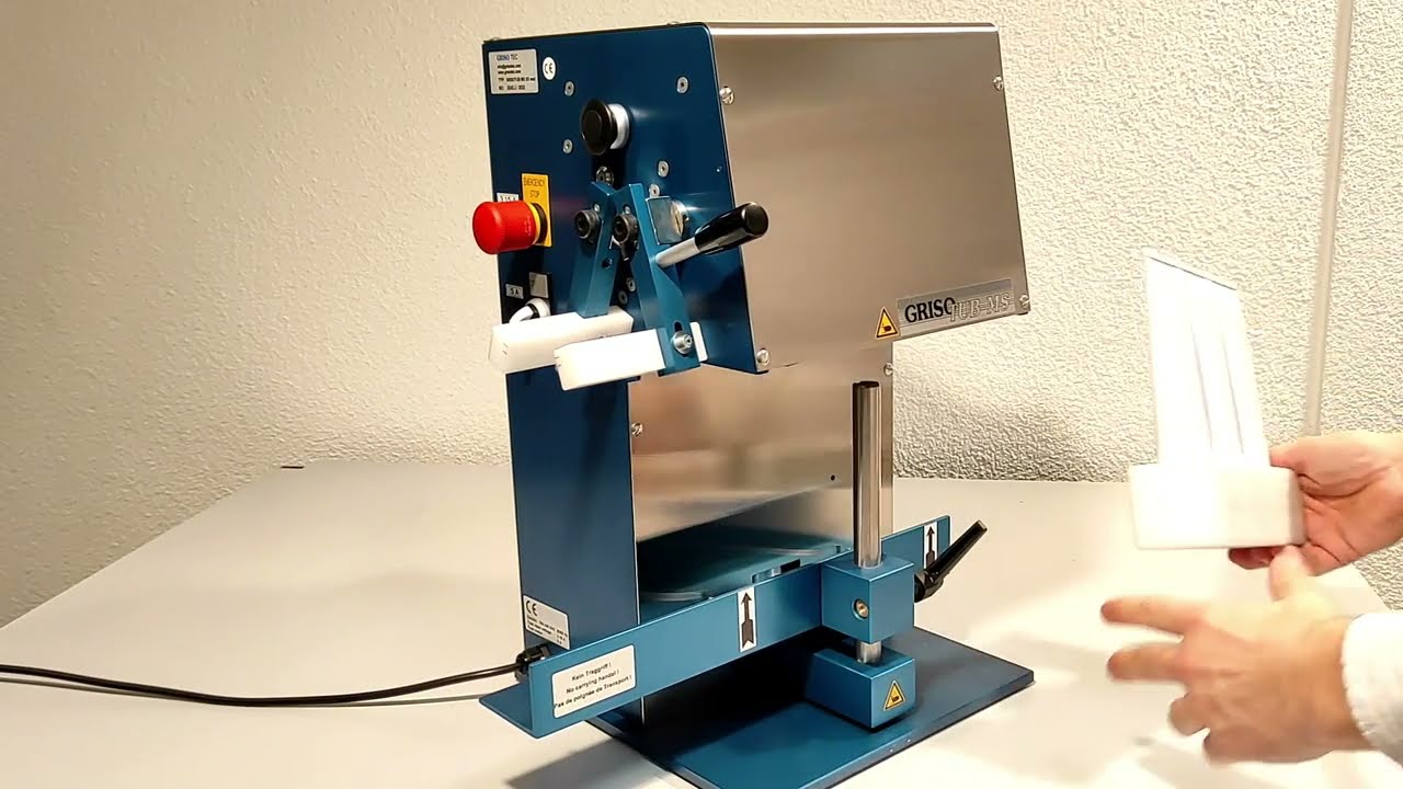 Tube Crimper for Pharmaceutical, Cosmetic, Food, and Chemical Industries - Griso MS 2/3 Series