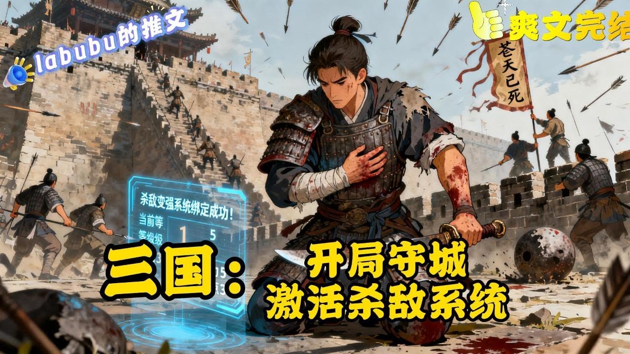完结《三国》杨照穿越东汉末年，成为邺城守城小兵，激活杀敌变强系统！黄巾来犯？杀！董卓乱政？杀！曹操刘备？照杀不误！当吕布都甘拜下风时，这位杀神已踏着尸山血海，坐上那至高无上的龙椅！#三国#爽文#历史