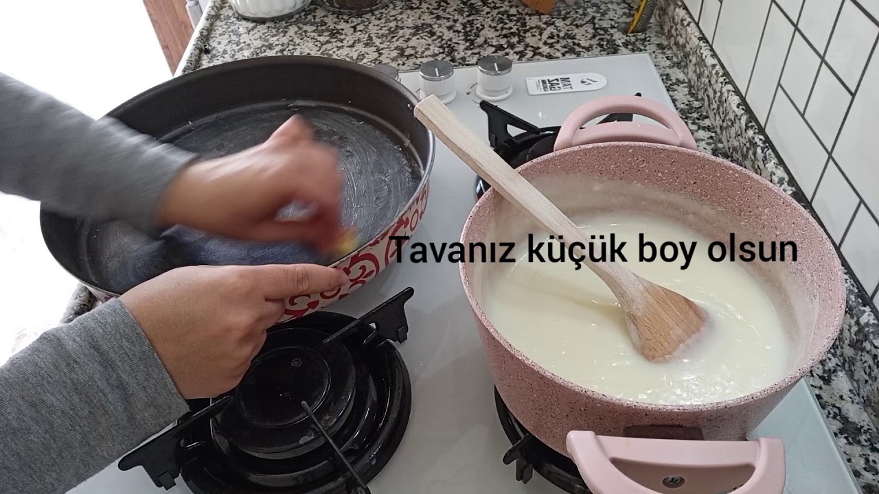 HAZIR PAKET KAZANDİBİ YAPIMI