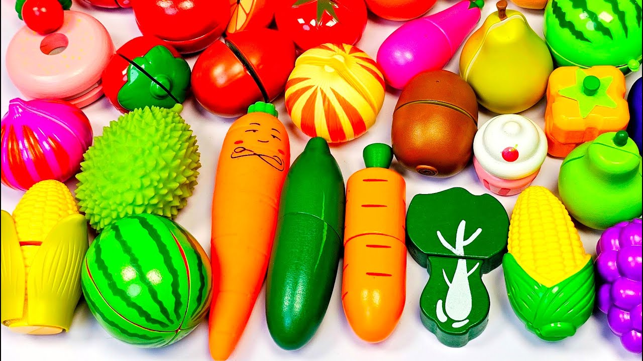 妙に満足できるビデオ | 新しいリンゴ、果物、野菜の切り方 ASMR