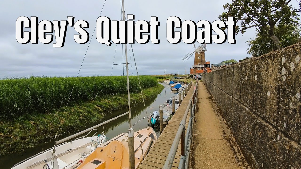 Cley Village to Beach Walk Norfolk Marsh & Coast in 4K