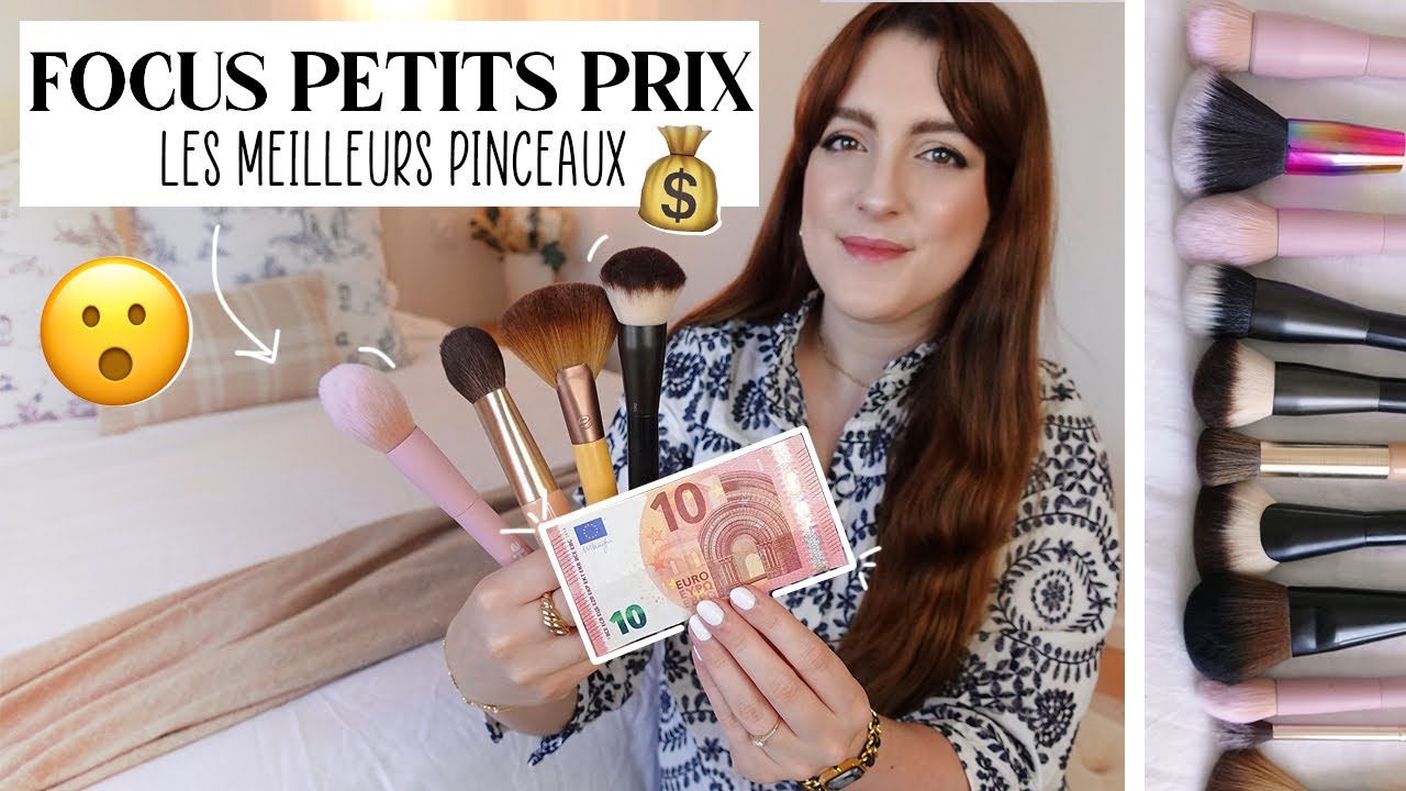 PETITS PRIX 💰 LES MEILLEURS PINCEAUX  : Les 6 marques vers lesquelles se tourner ! 👍🏻 | LOdoesmakeup