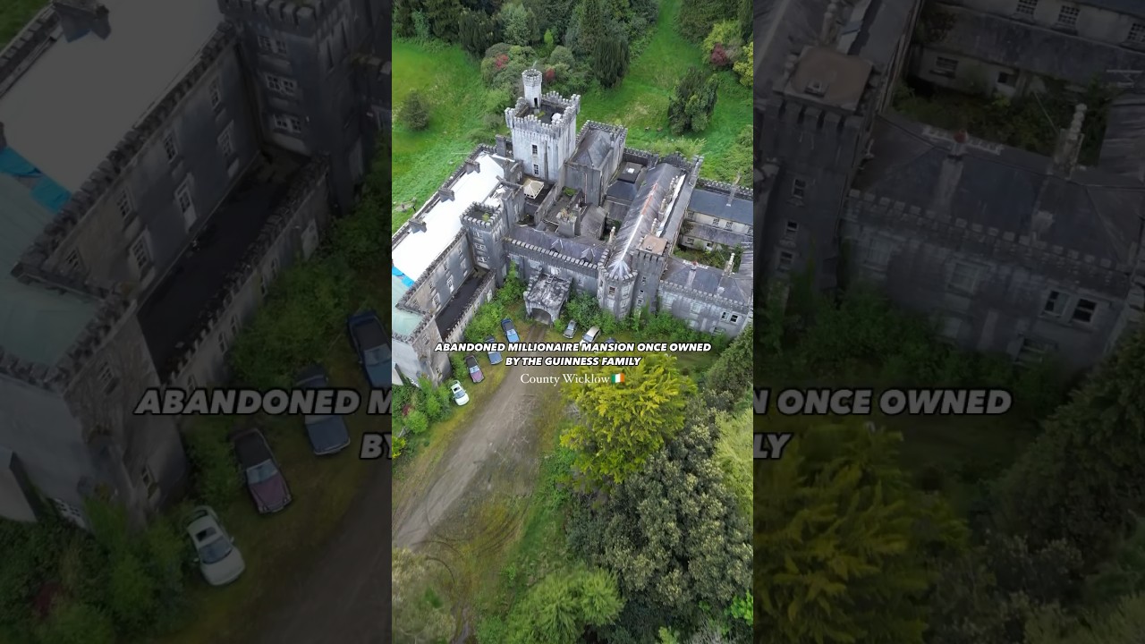 The abandoned Guinness family mansion, Ireland