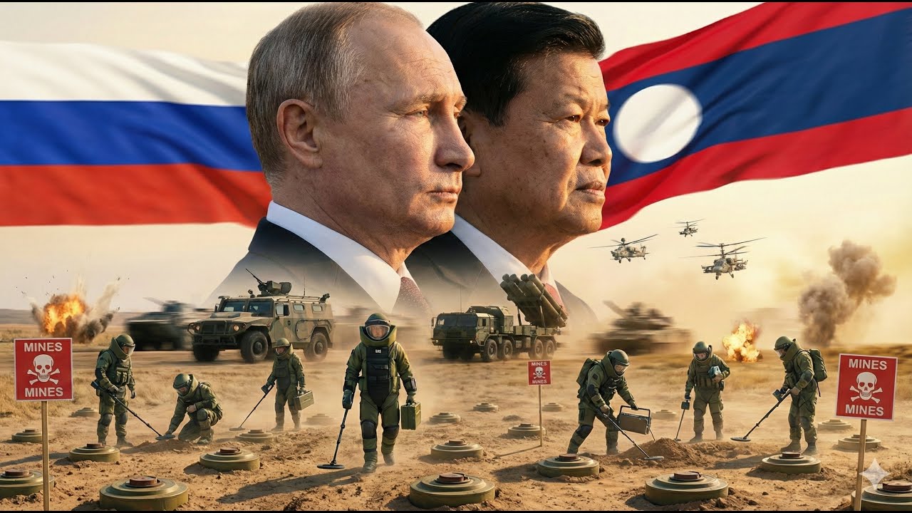 กองทัพลาวพลิกโฉม รัสเซียหนุน 