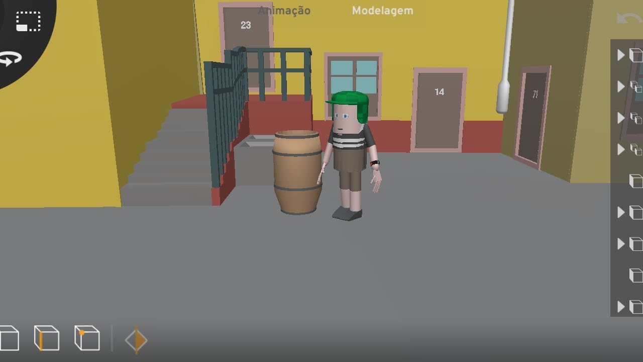 Chaves no prisma 3d