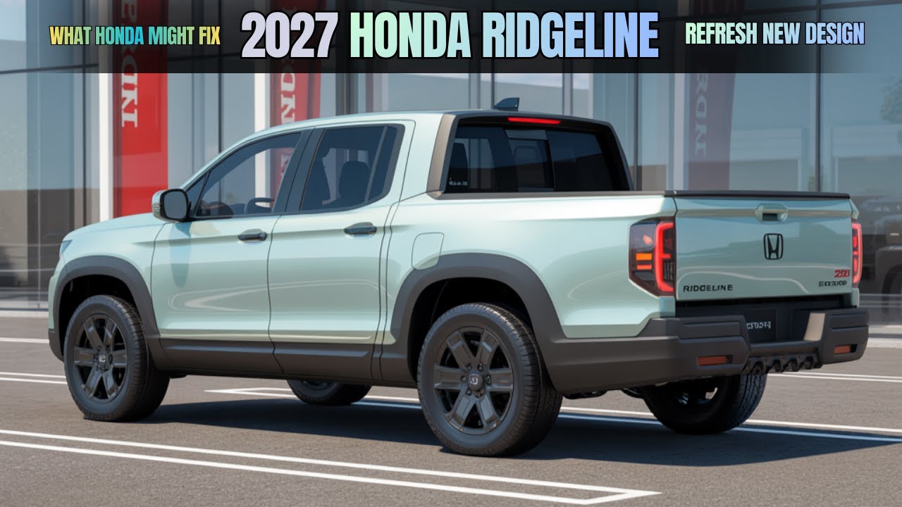 2027 Honda Ridgeline Is Getting Updated&mdash;Here&rsquo;s What Honda Might Fix