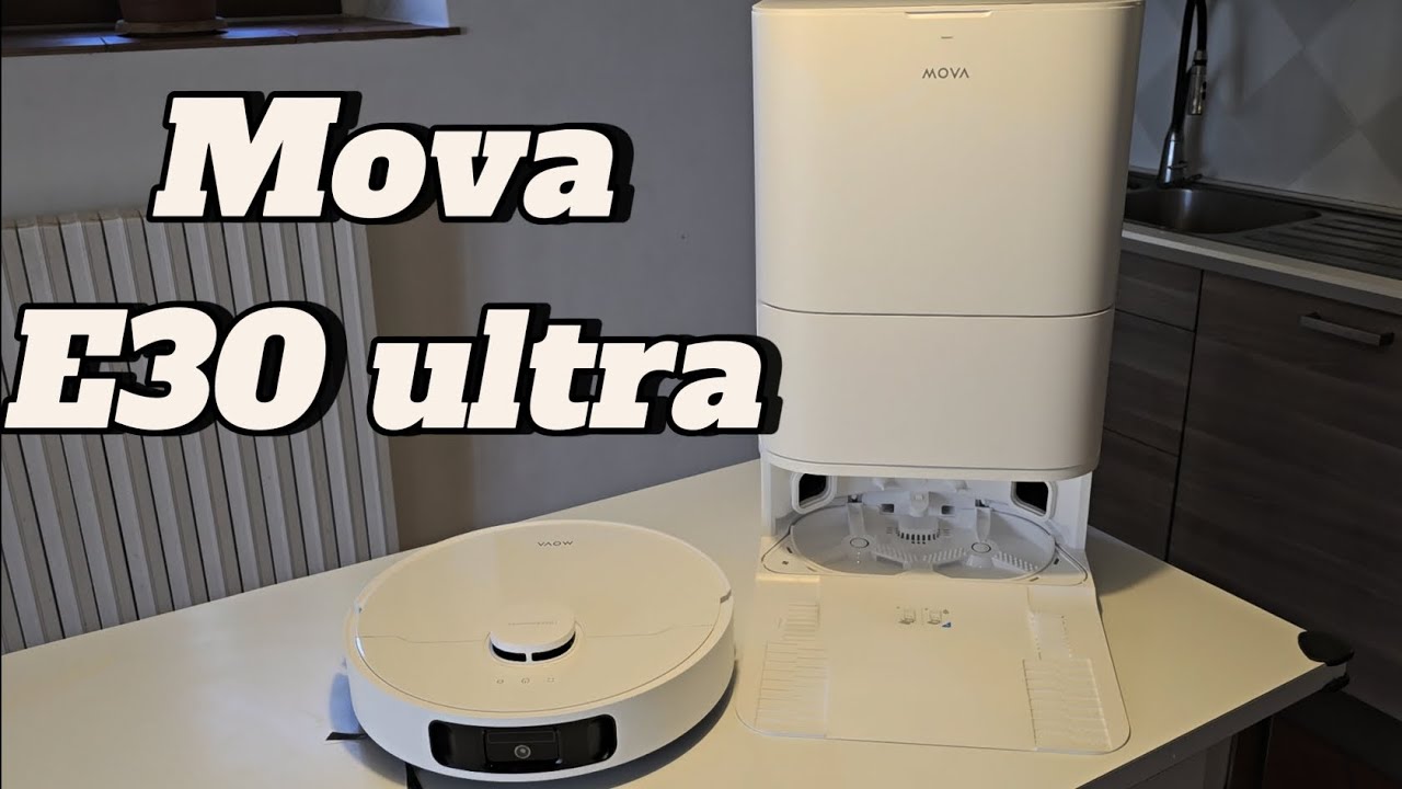 Recensione robot aspira/lavapavimenti Mova E30 ultra by Dreame