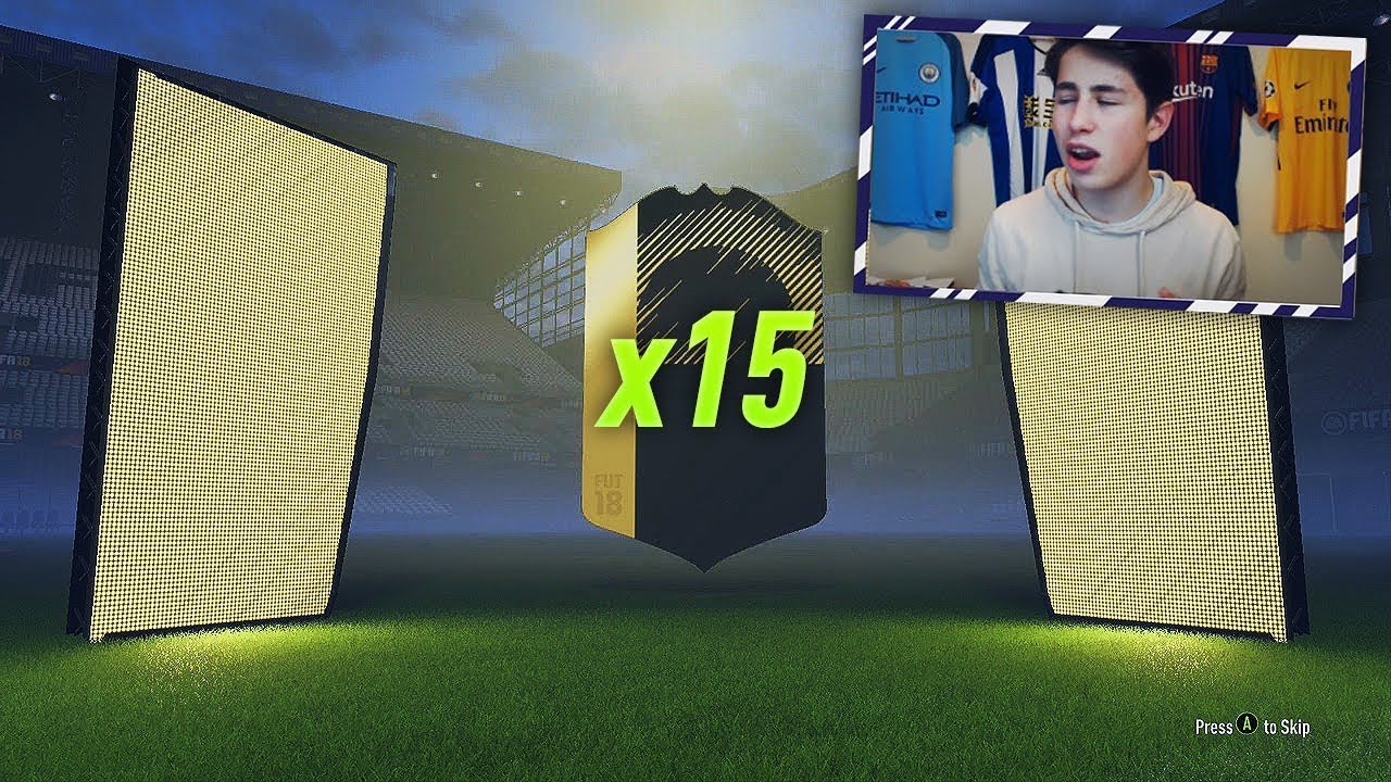 15 x GUARANTEED TOTW PACKS! (FIFA 18 Ultimate Team)