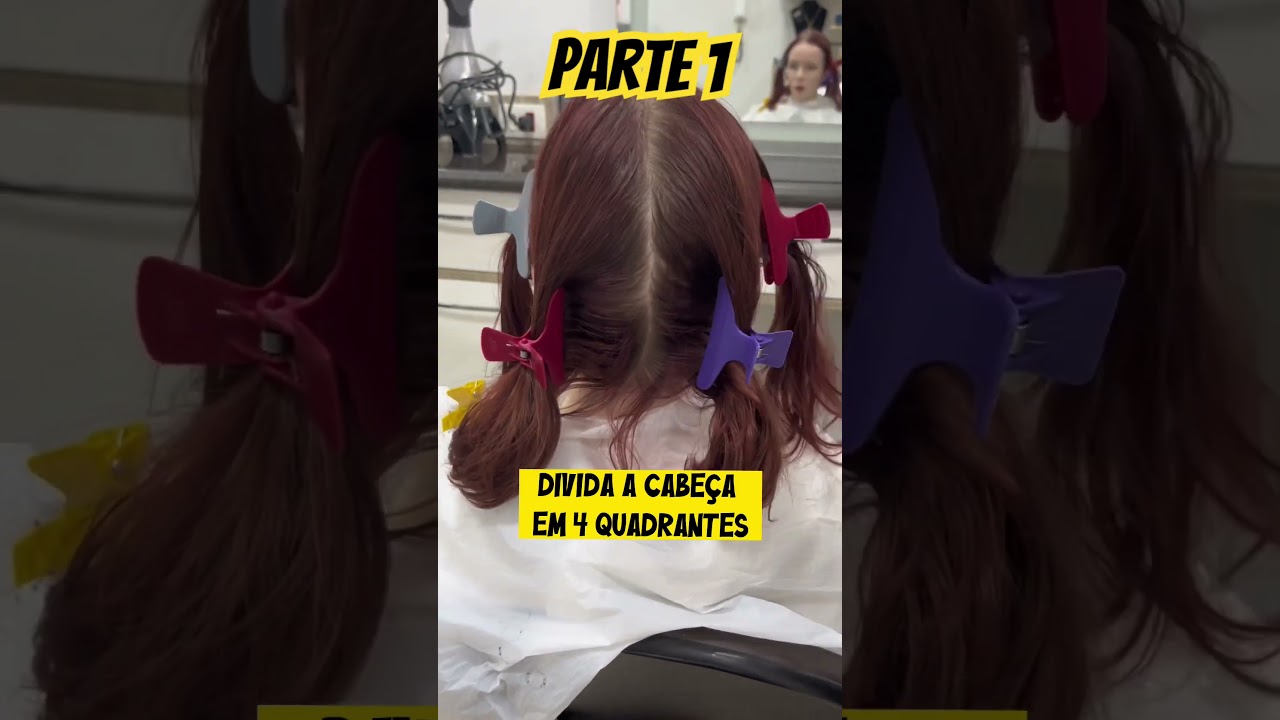 Tutorial de decapagem #ruivo #descoloracao #cabelo