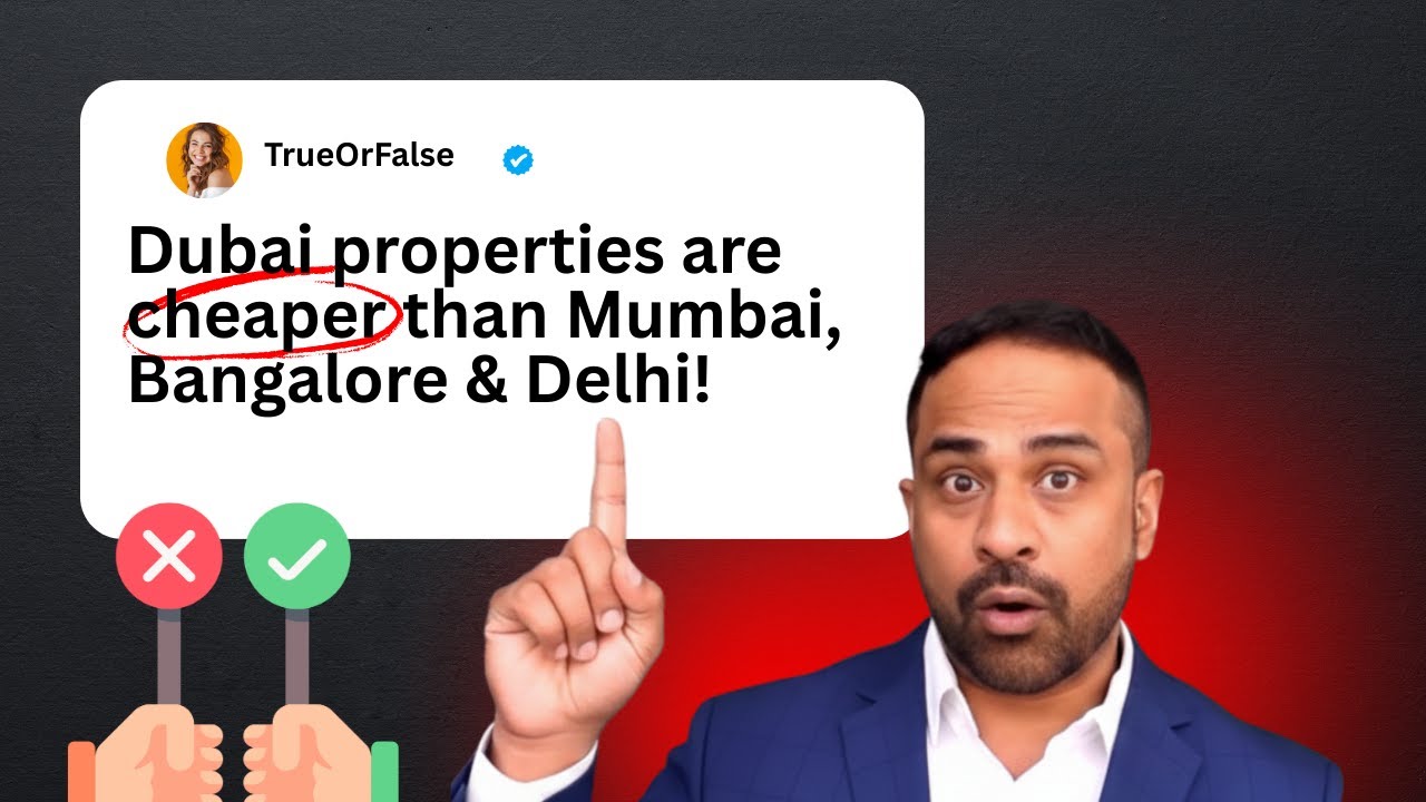 Dubai is Cheaper than Mumbai, Bangalore & Delhi! (The Math)