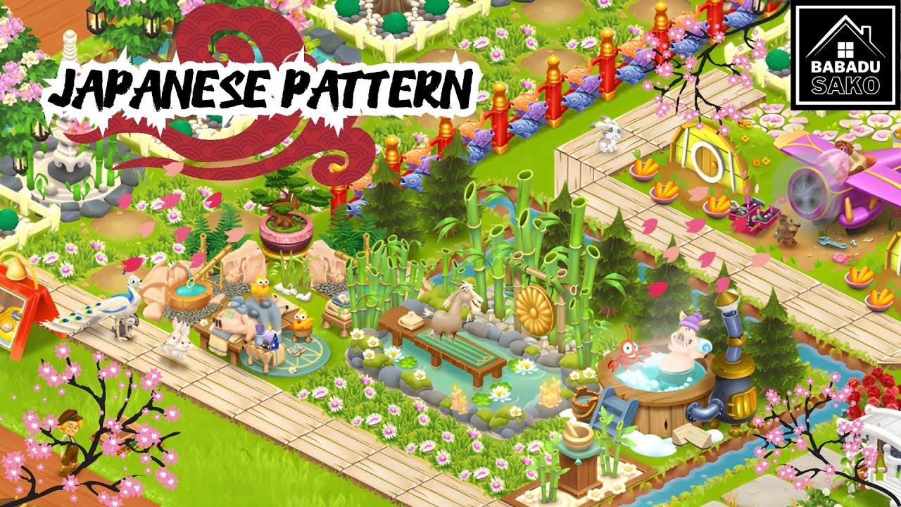 EP.275 : Japanese Pattern - HayDay FarmDesign!