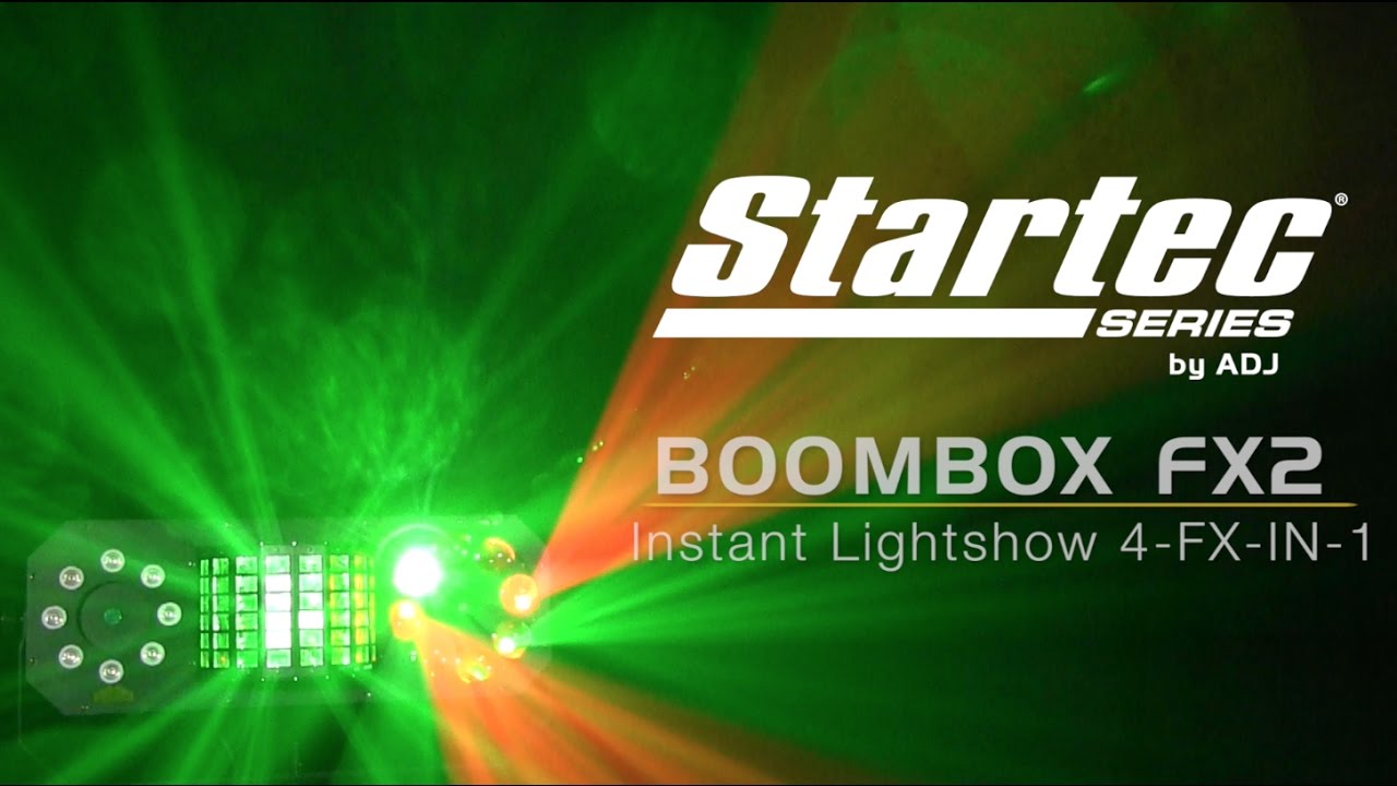 Startec By ADJ Boom Box FX2
