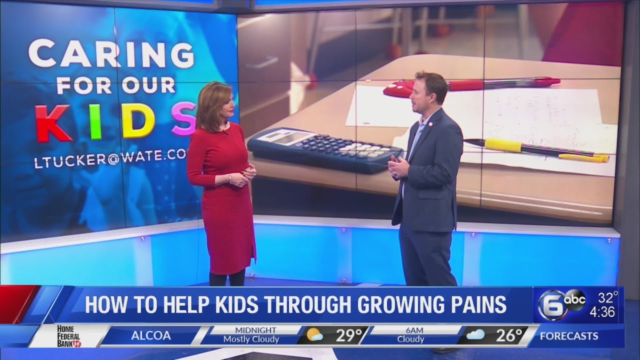 How to help kids through growing pains