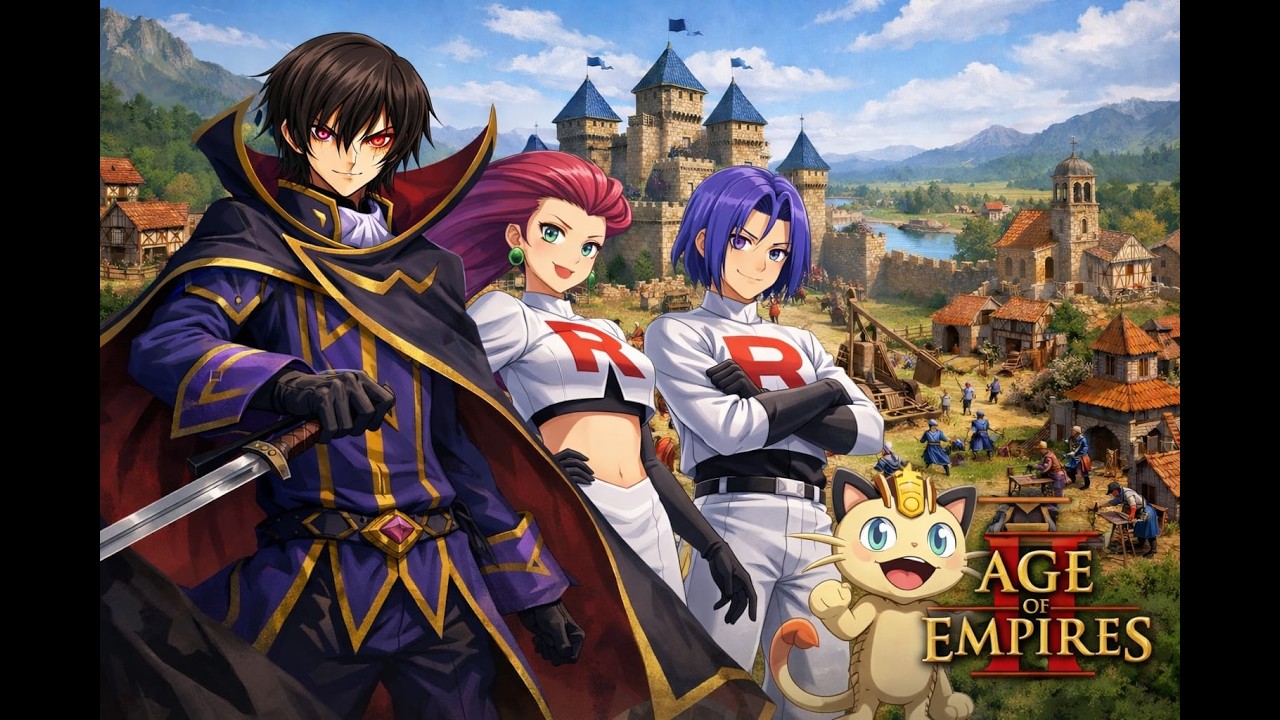 El equipo Rocket en AOE2!