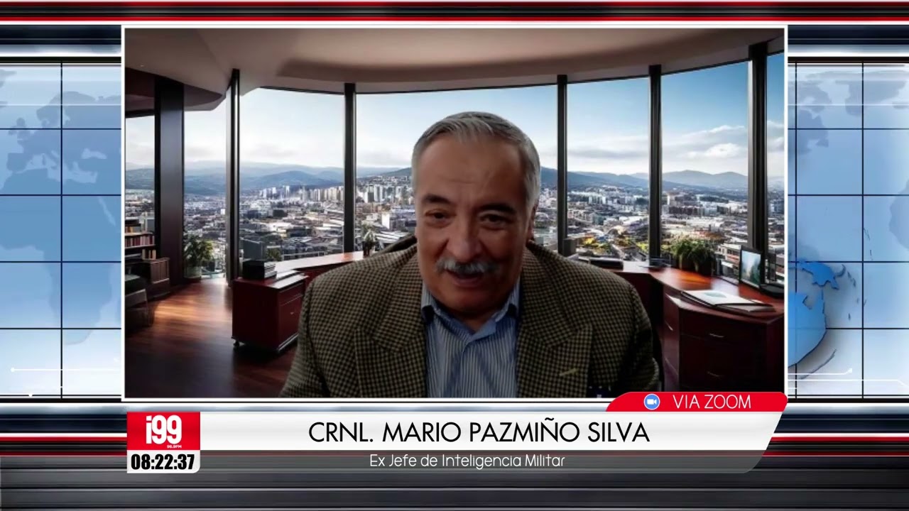 Crnl. Mario Pazmiño Silva - Ex Jefe de Inteligencia Militar - 21 01 26