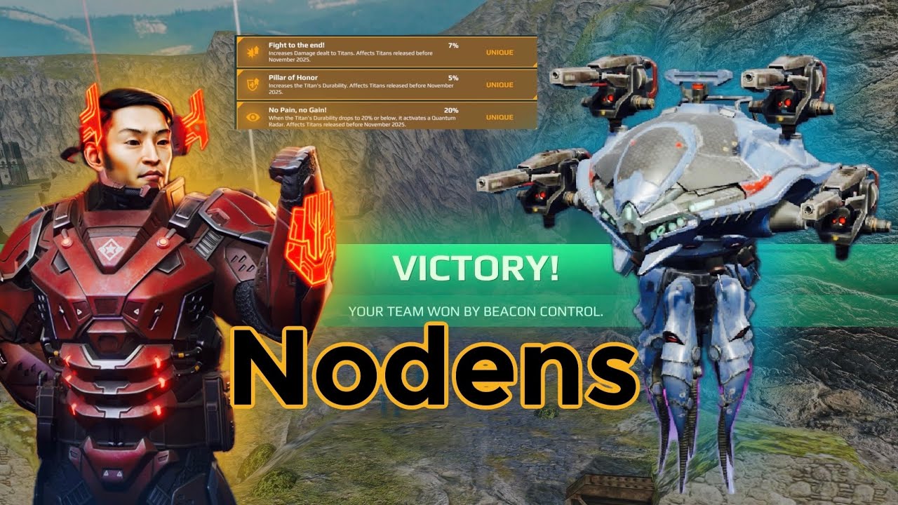 Nodens Vincere | War Robots Gameplay 