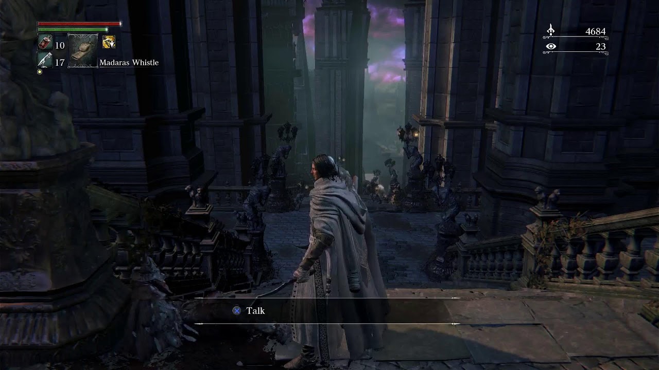Hey, we're gonna play some bloodborne today