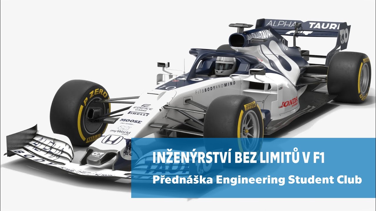 Inženýrství bez limitů v F1 – přednáška Engineering Student Club