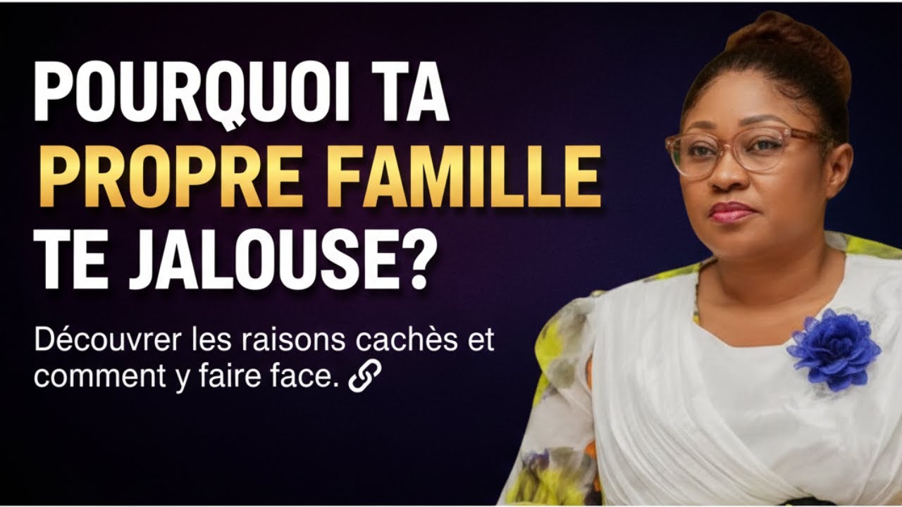 Ta Propre Famille Te Jalouse ? La Vérité à Savoir AVANT Qu’il Ne Soit Trop Tard ! Joëlle KABASELE