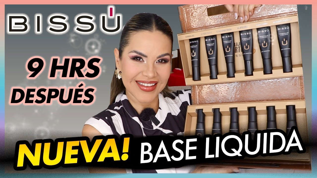 Probé la base de maquillaje Bissú todo el día ¡Mira el resultado!