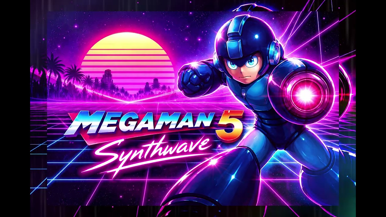 MEGA MAN 5 (1992) — SYNTHWAVE TRIBUTE