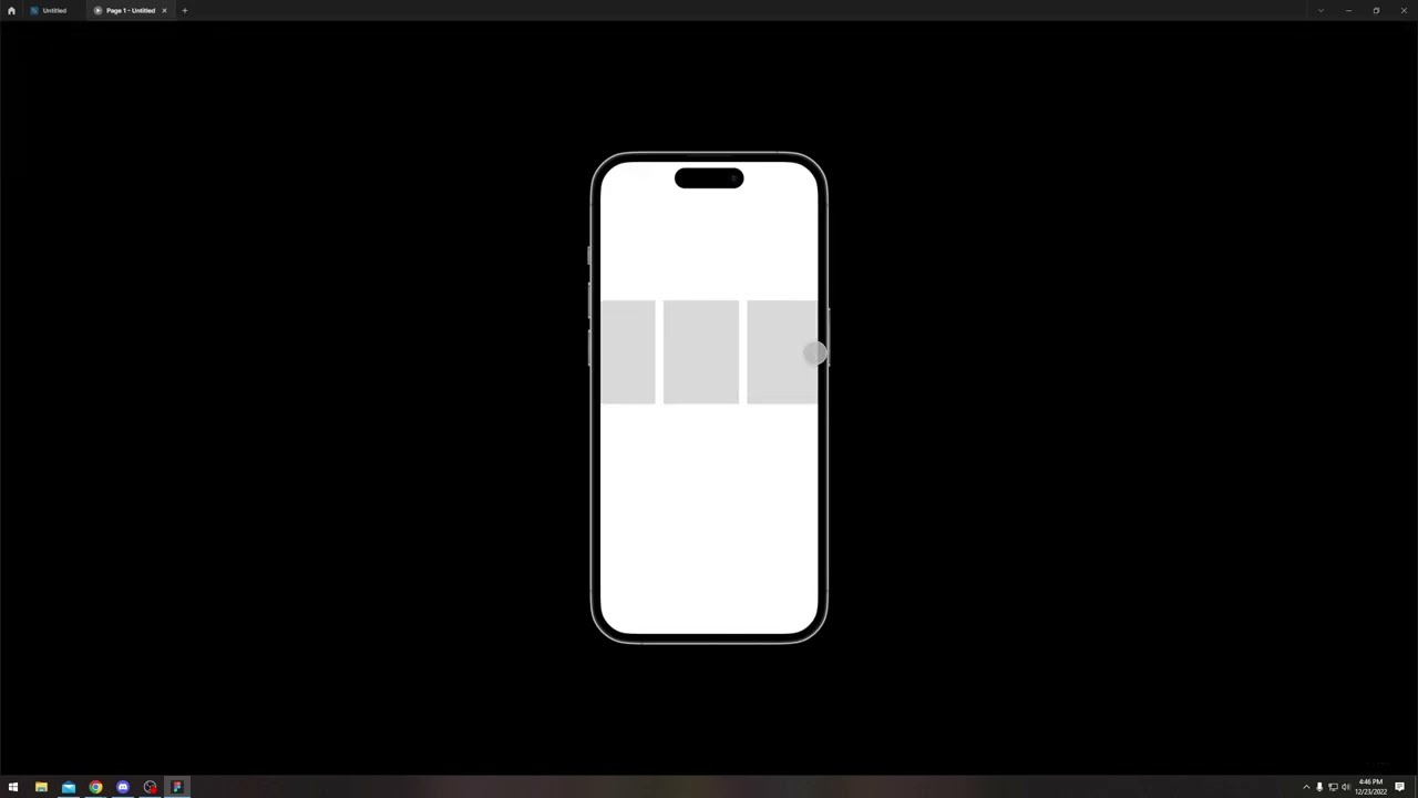 How do I do horizontal scrolling in Figma?