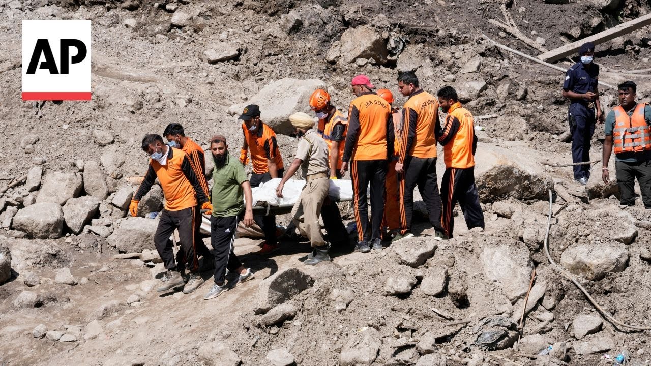 Search continues for survivors of deadly flash floods in India-controlled Kashmir