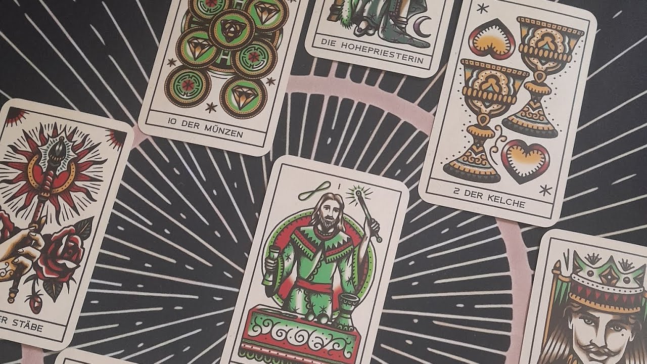 Themen-Tarot Beruf & Materielles - die Zukunft hält eine Prüfung bereit