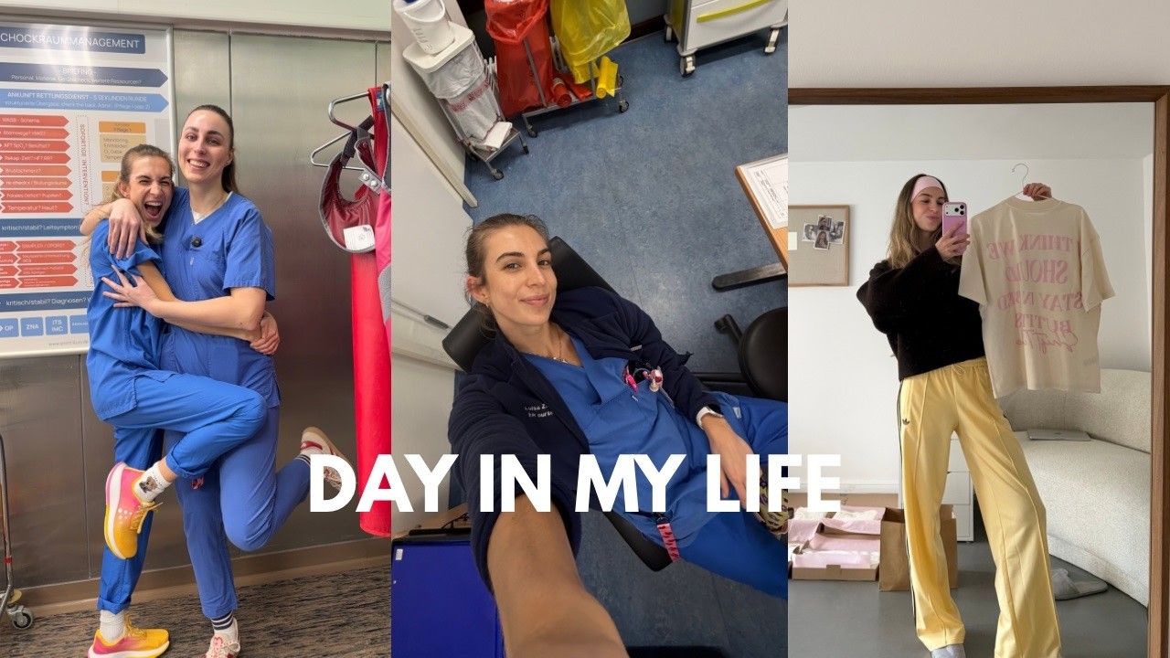 Day in my life; Spätdienst, Office 🏥 // Schwester Luisa