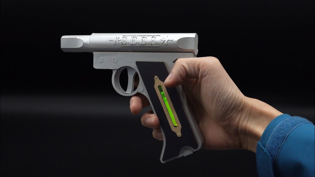 P3R/ペルソナ3/紙で作る召喚器。