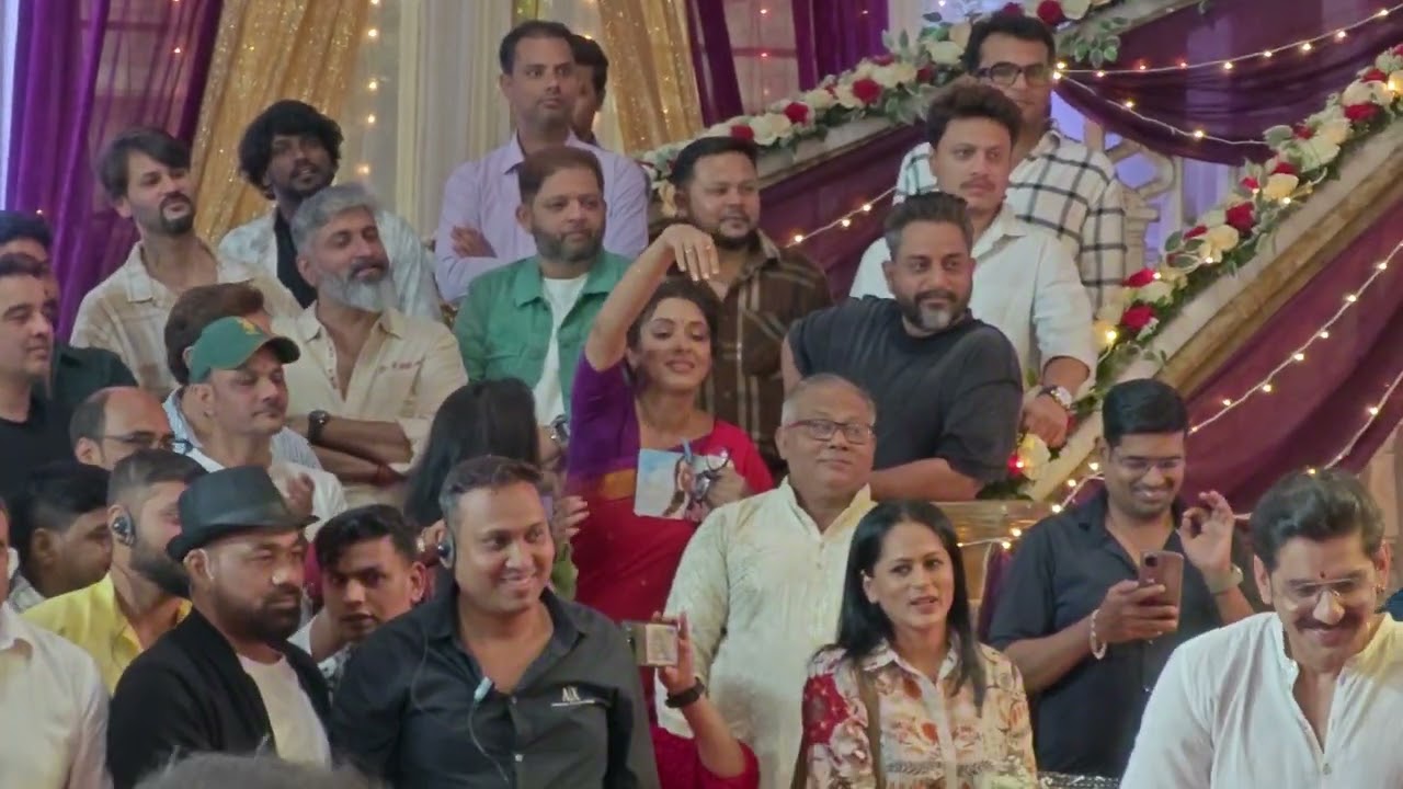  #yrkkh #5000 #episode #serial  #bts #actors #rajansahi #dkp #production #party #celebration 